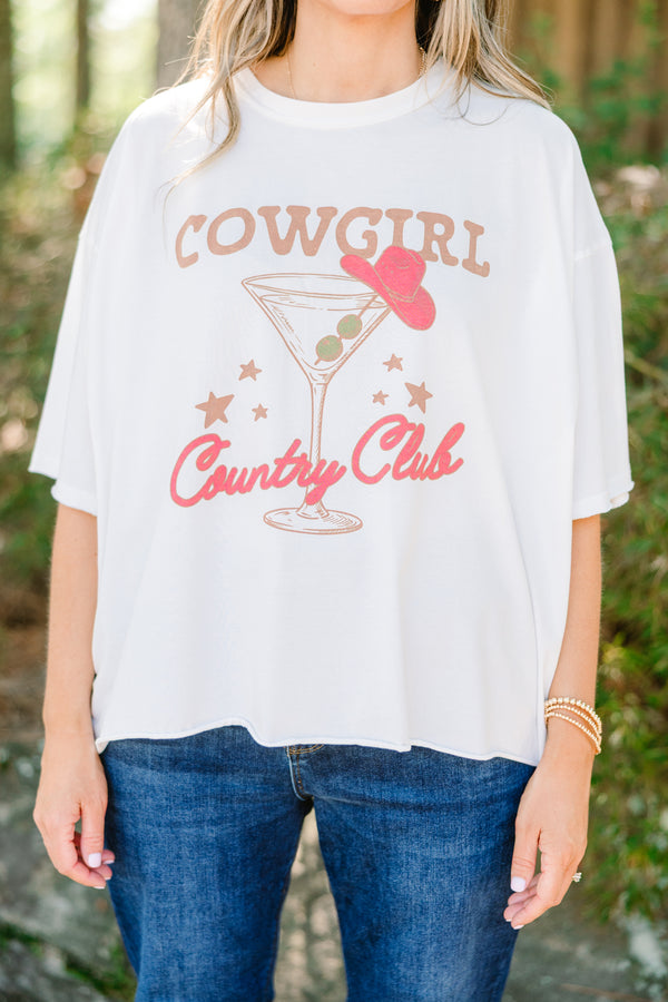 Chic Soul plus size clothing, white graphic tee with 