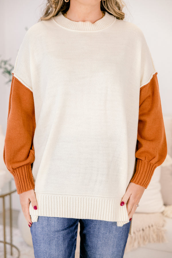 Chic Soul plus size clothing, red and white horizontal stripe sweater with green stripe around the collar and hem