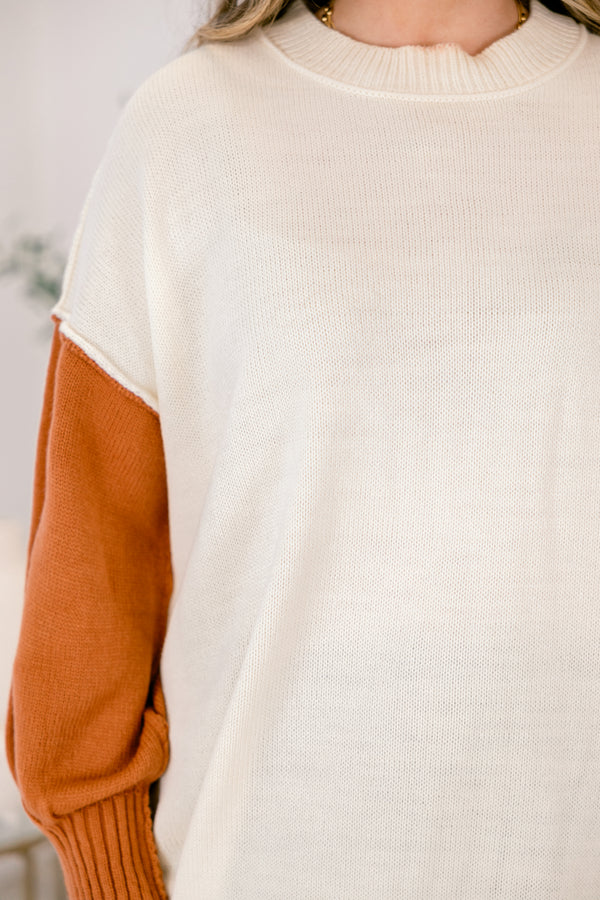 Chic Soul plus size clothing, red and white horizontal stripe sweater with green stripe around the collar and hem