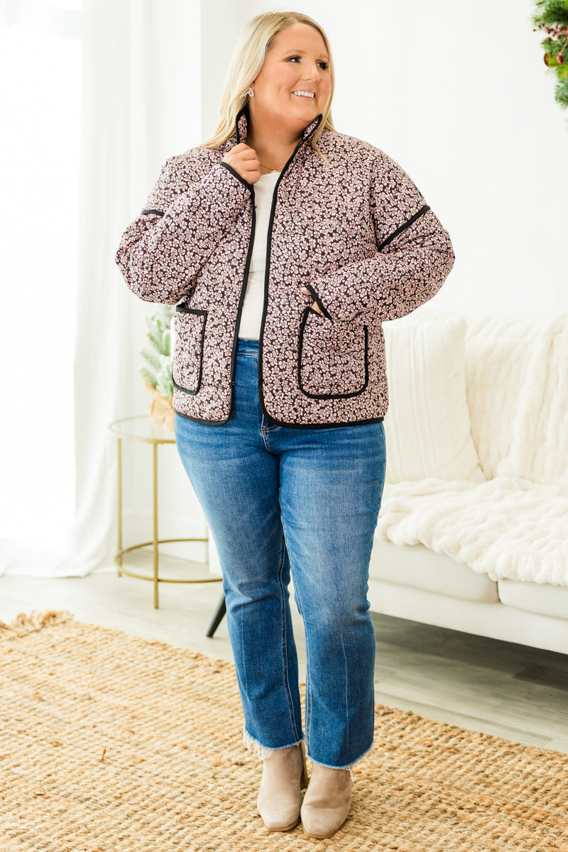 Cozy Meadow Jacket, Black – Chic Soul