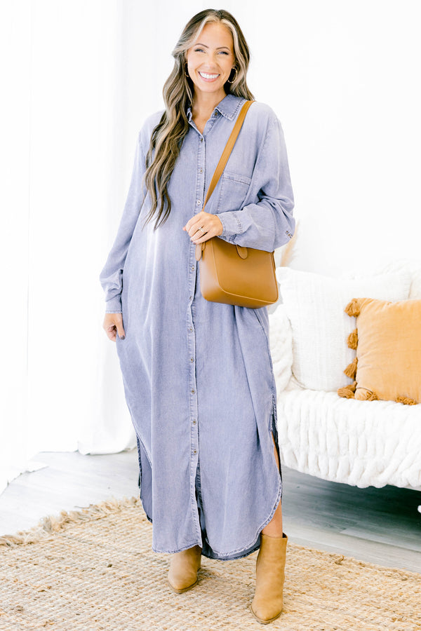 Chic Soul plus size clothing, denim duster