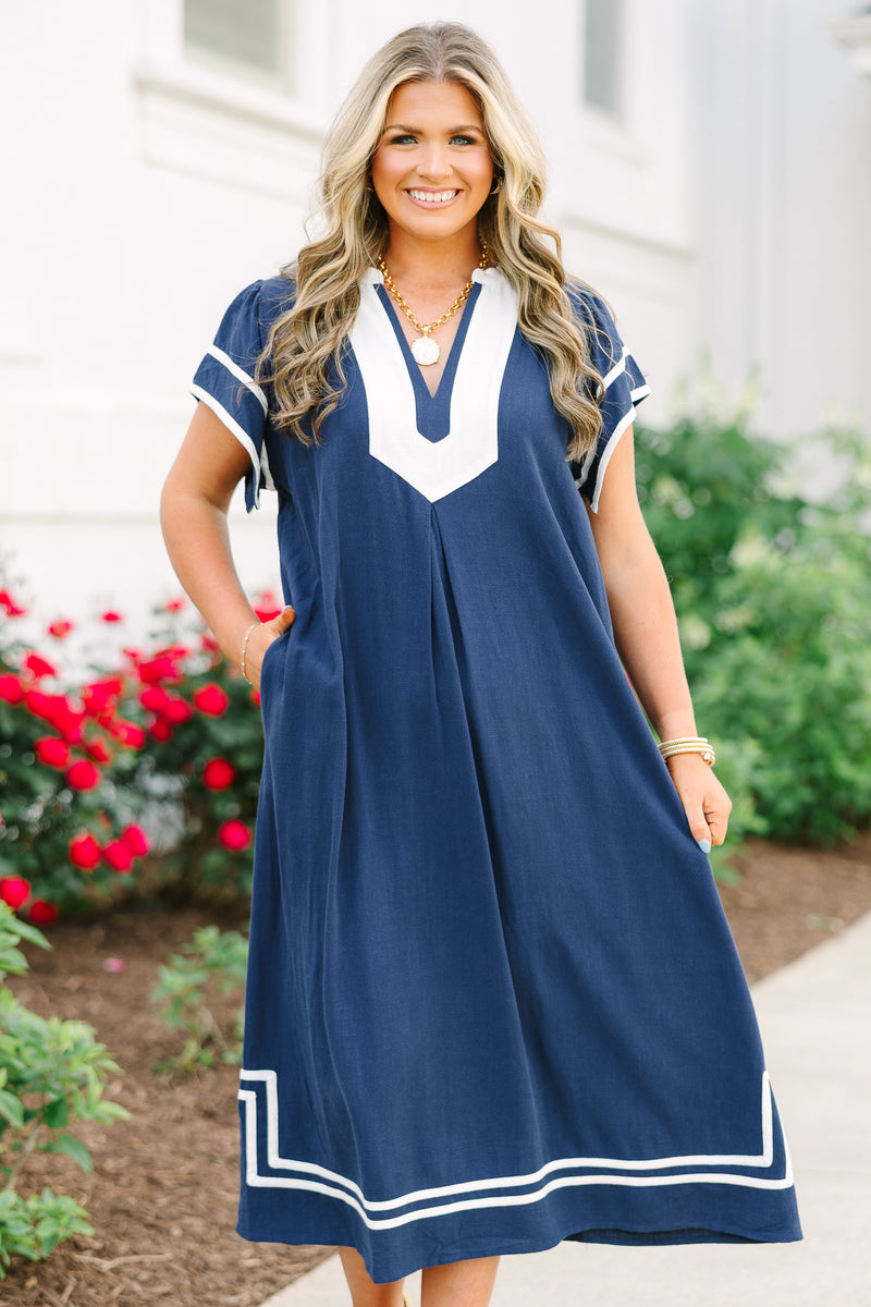 Women's Cute With A Kick Dress, Blue