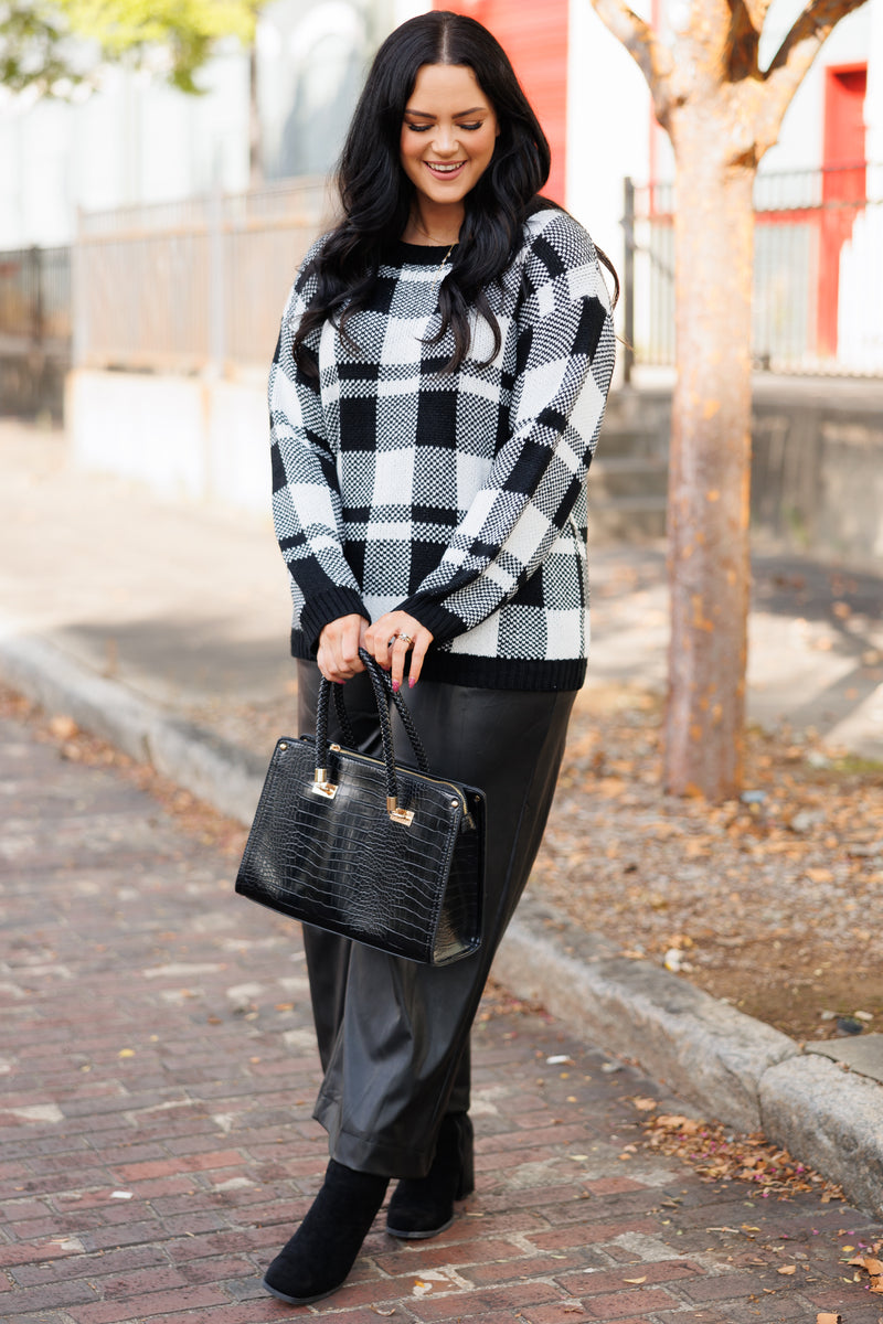 Cute and Cozy Pullover, Black – Chic Soul