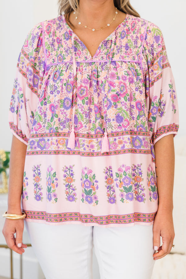 Dreamcatcher Top, Pink