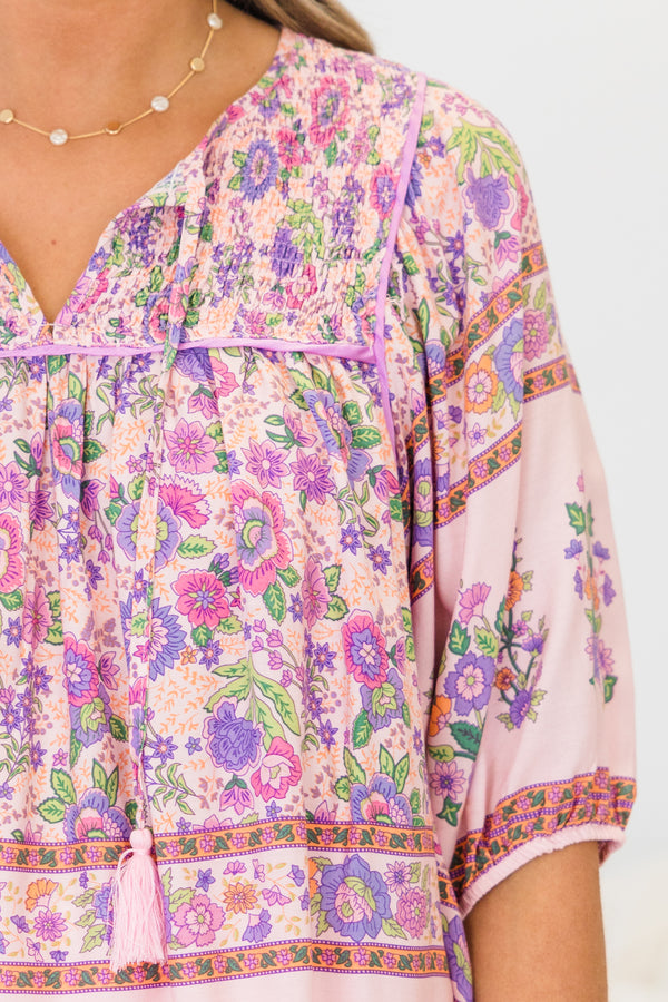 Dreamcatcher Top, Pink