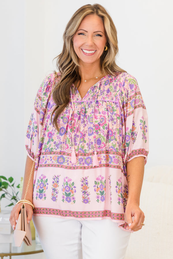 Dreamcatcher Top, Pink