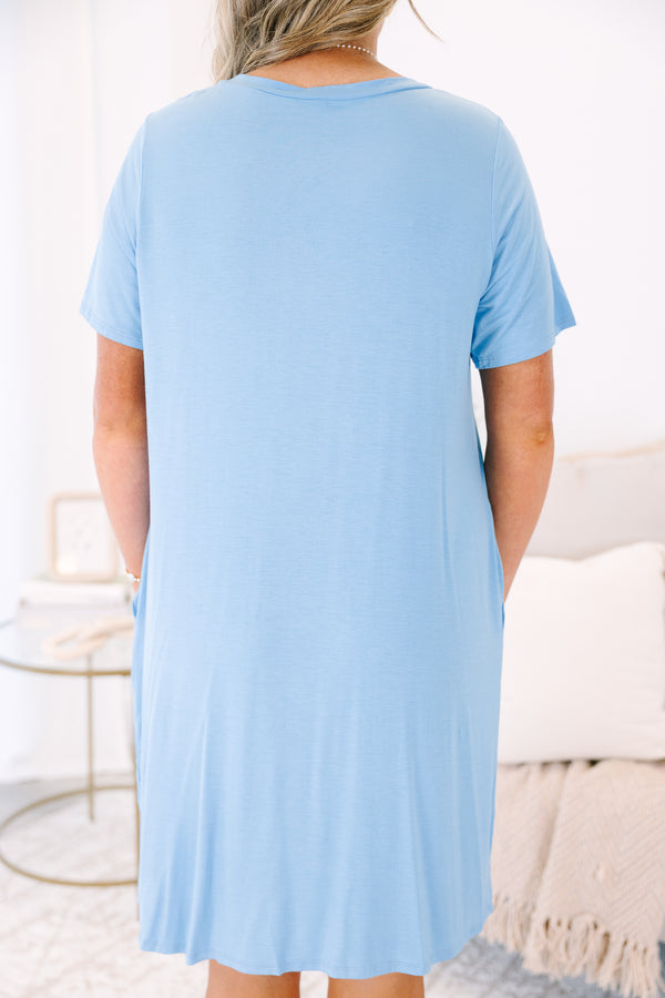 Dreamy Days Dress, Blue
