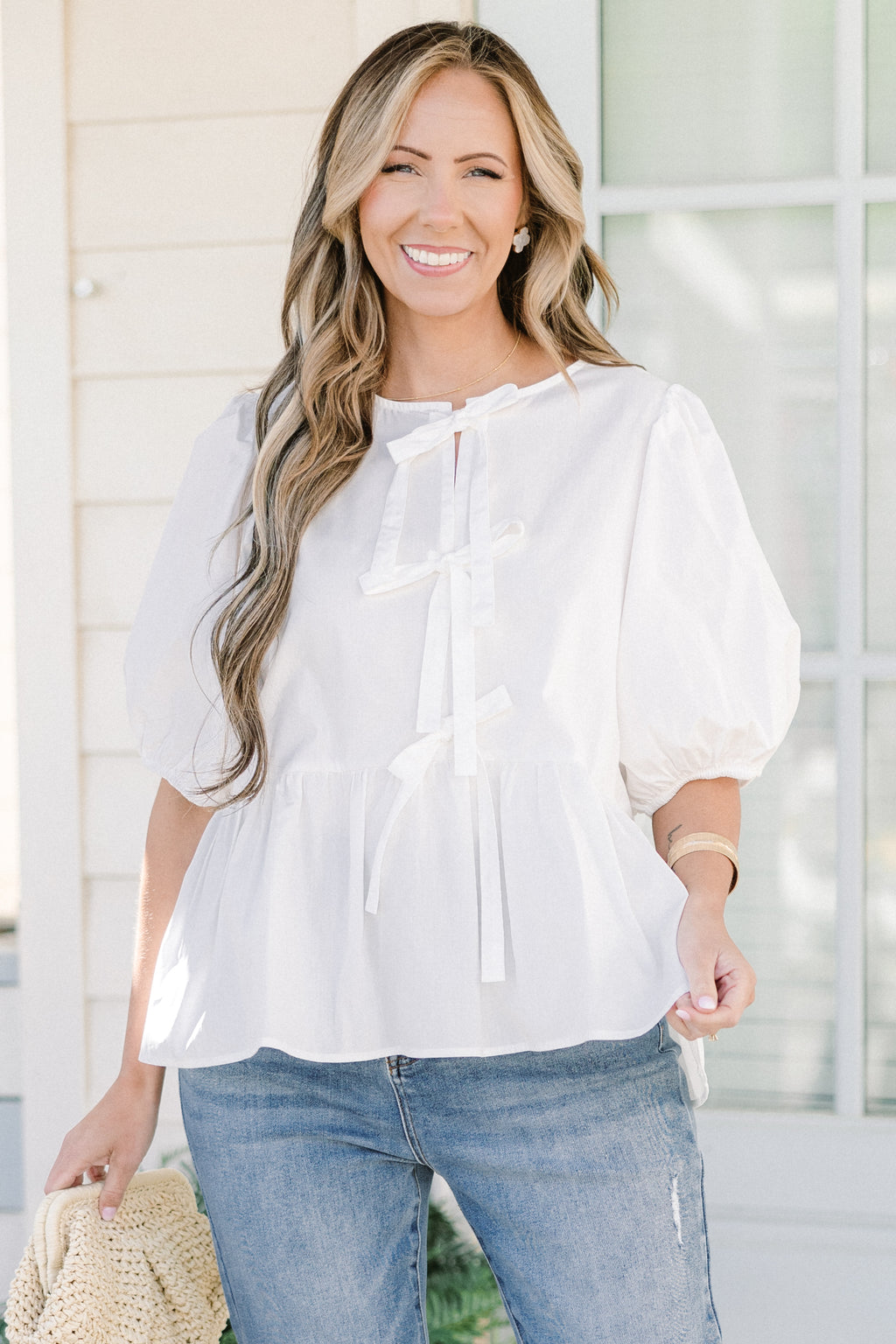 Easy Living Top, White – Chic Soul