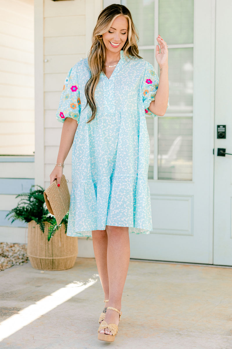Women's Easy Romance Dress, Green Women's Easy Romance Dress, Green
