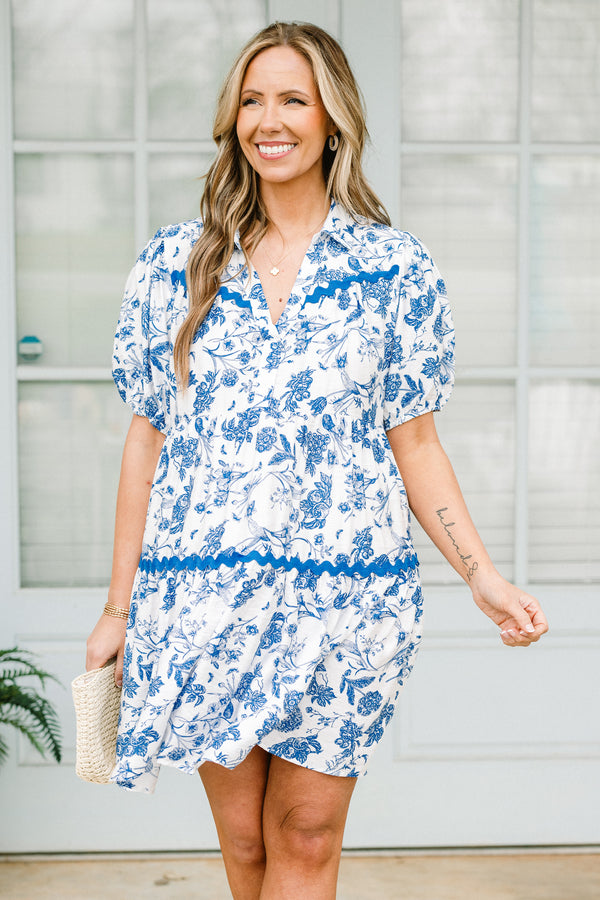 Women's Escape Reality Dress, Blue