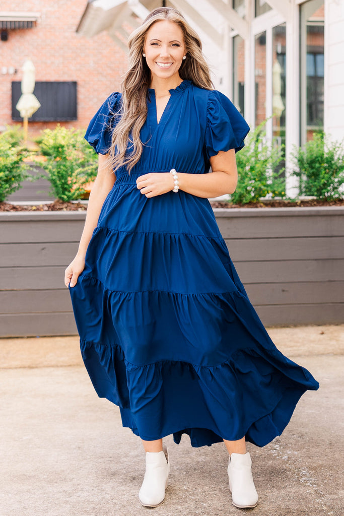 Everything I Love Dress, Navy – Chic Soul