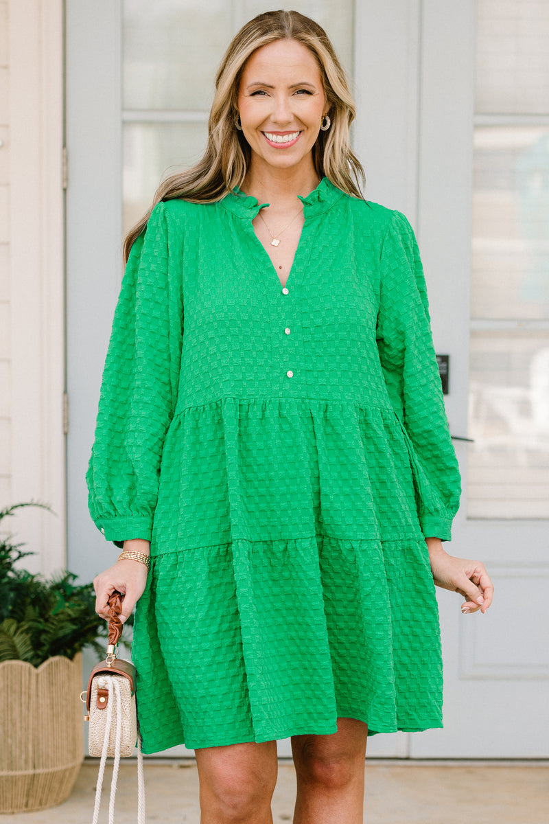 Women's Feels Like Yesterday Dress, Green