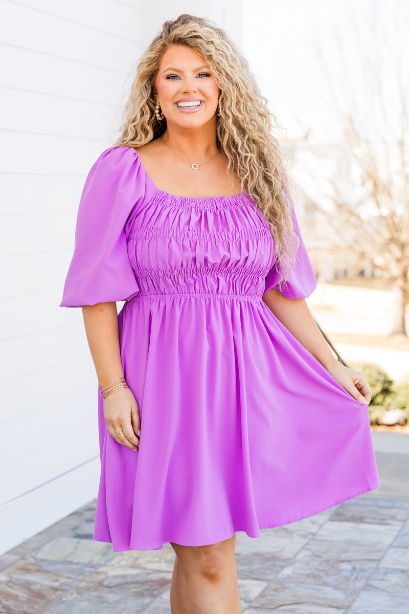 Women's Fight The Feeling Dress, Purple