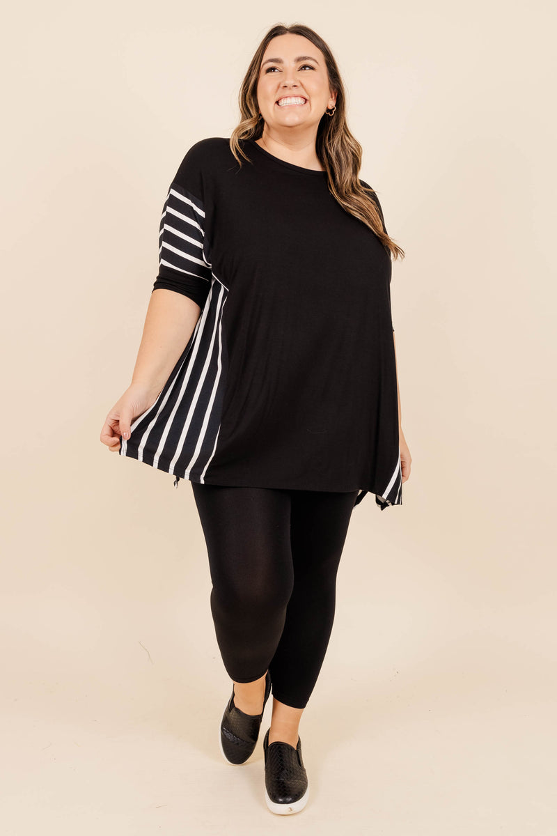 CYMMPU Women Hide Belly Tunic Tops to Wear with Leggings Casual Pleated  Button Up Henley Tops Long Sleeve Solid Color Top Black - Walmart.com