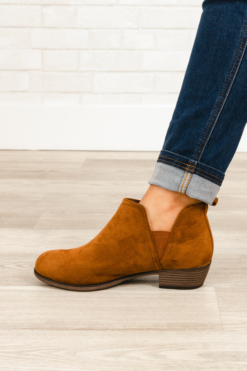 Tan booties cheap