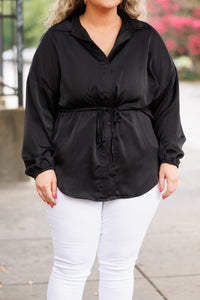 For The Weekend Blouse, Coffee – Chic Soul