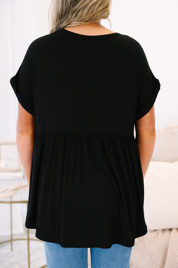 Good Energy Top, Black