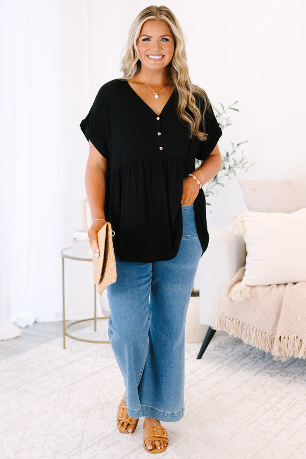 Good Energy Top, Black