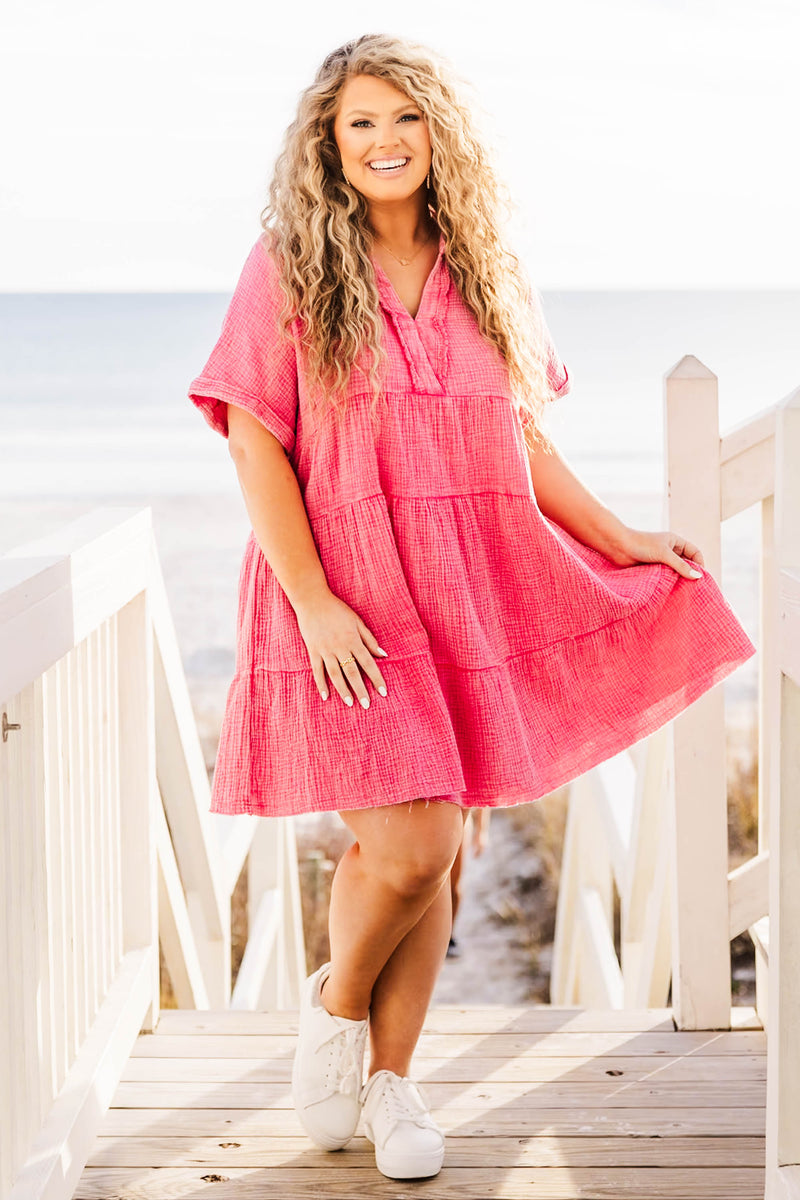Good For You Dress, Hot Pink  Chic Soul