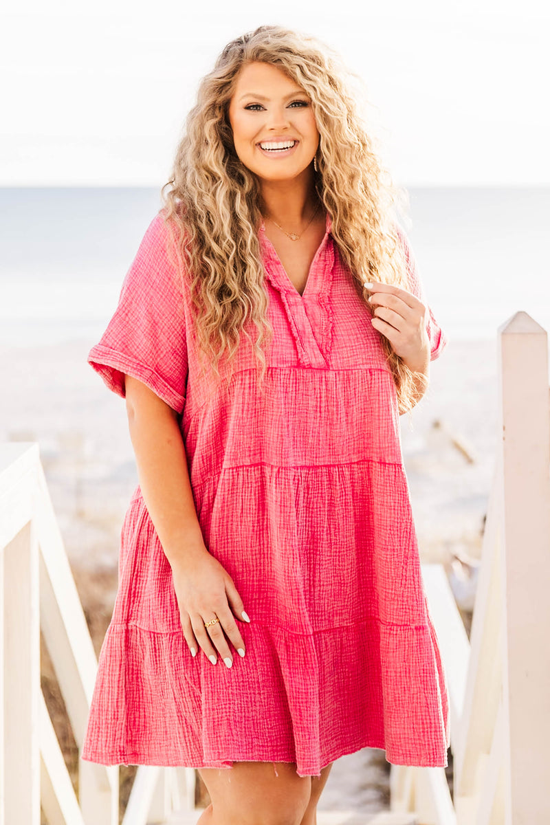 Good For You Dress, Hot Pink  Chic Soul