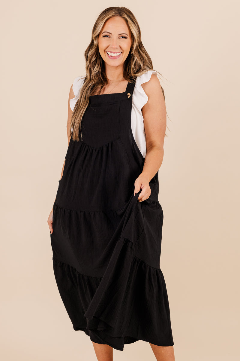 Got To Dance Dress, Black  Chic Soul