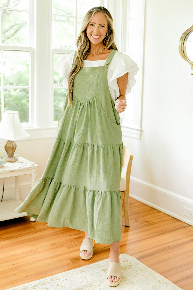 Women's Got To Dance Dress, Green