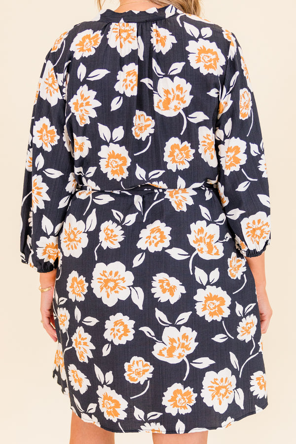 Graceful Victory Dress, Black Combo