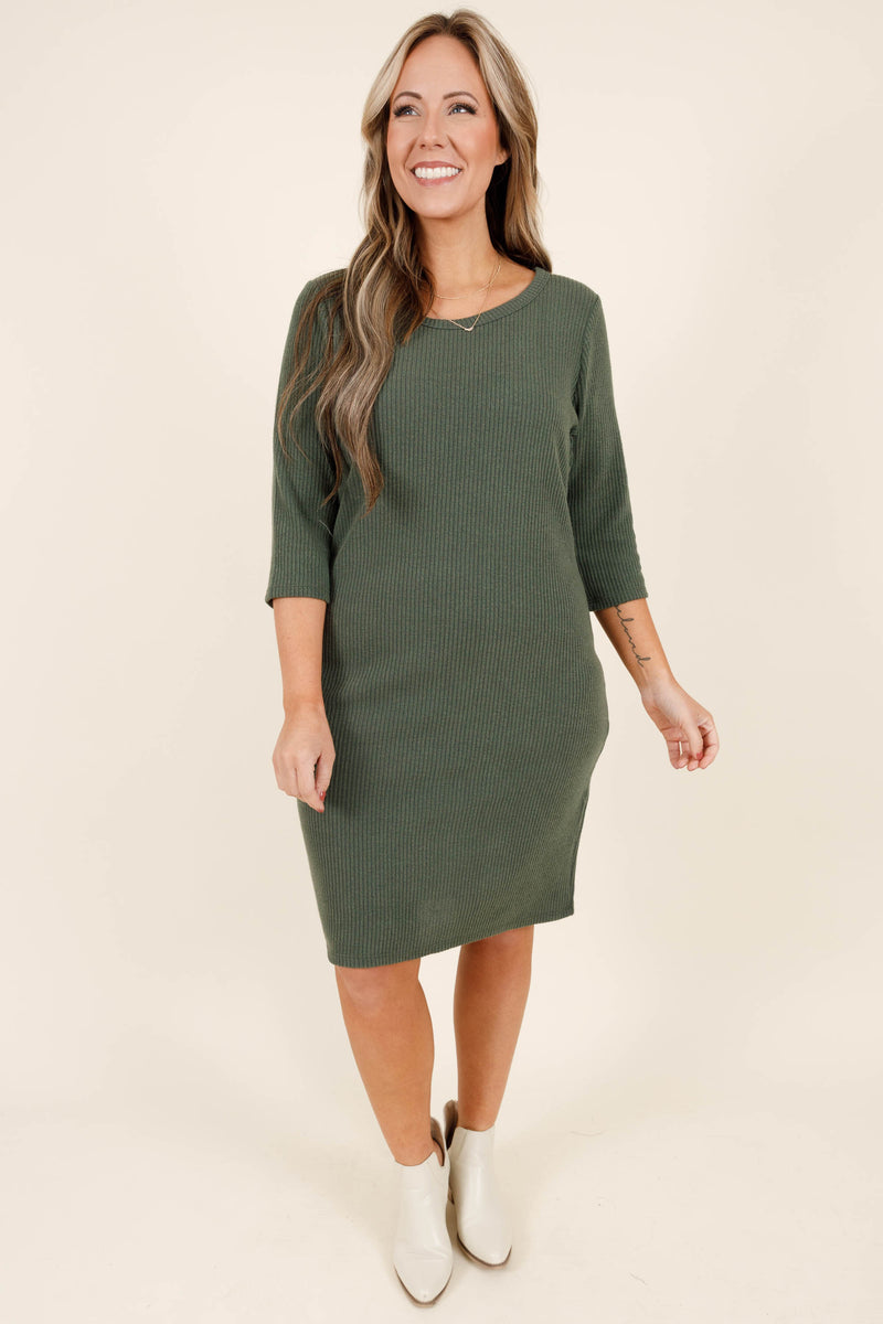 Hunter green clearance shirt dress