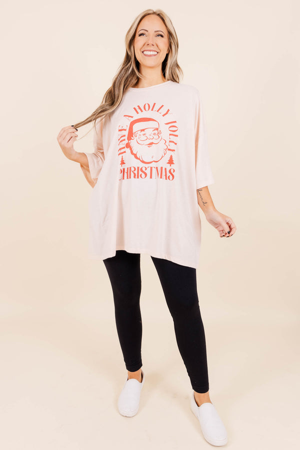 Chic Soul plus size clothing, cream pink 