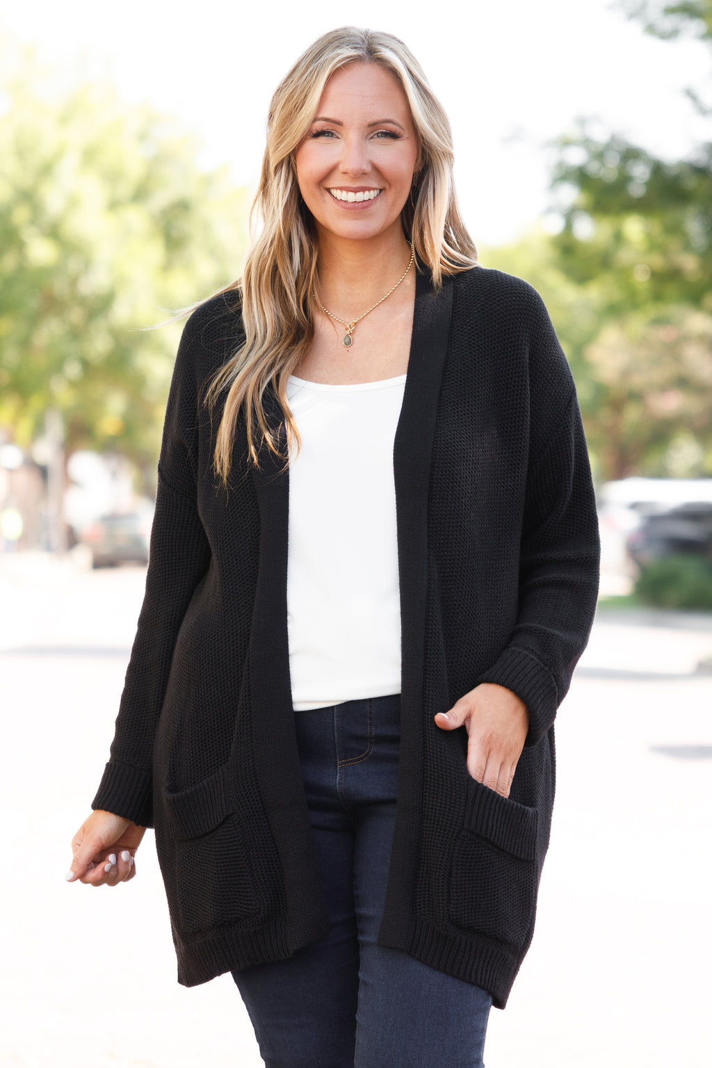 Hey Queen Cardigan, Olive – Chic Soul