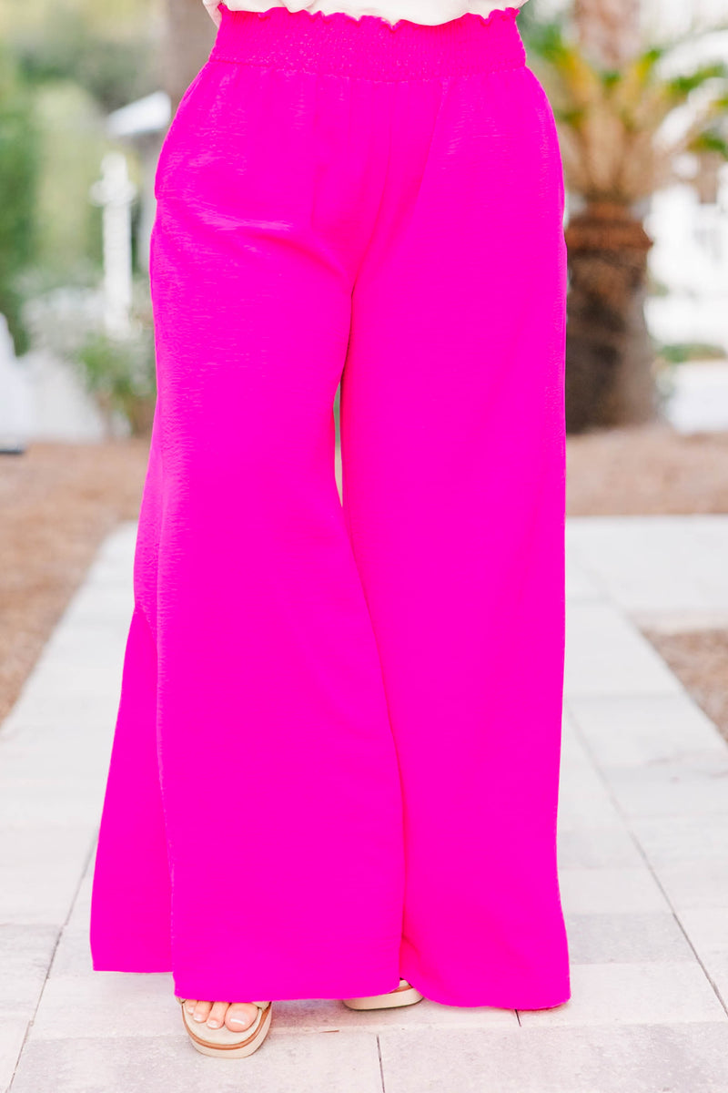 Strut Your Style Pants, Hot Pink – Chic Soul