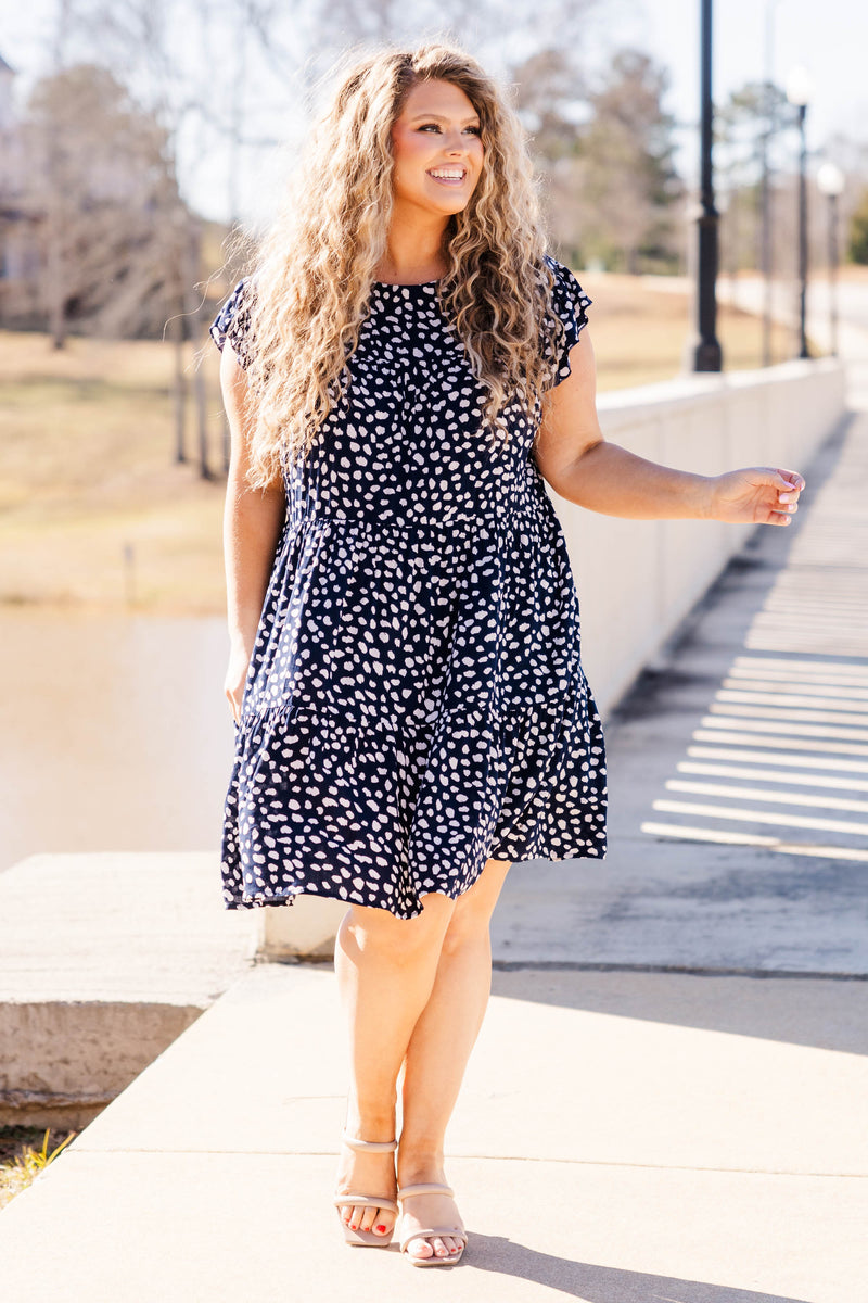 Hope On The Horizon Dress, Navy – Chic Soul