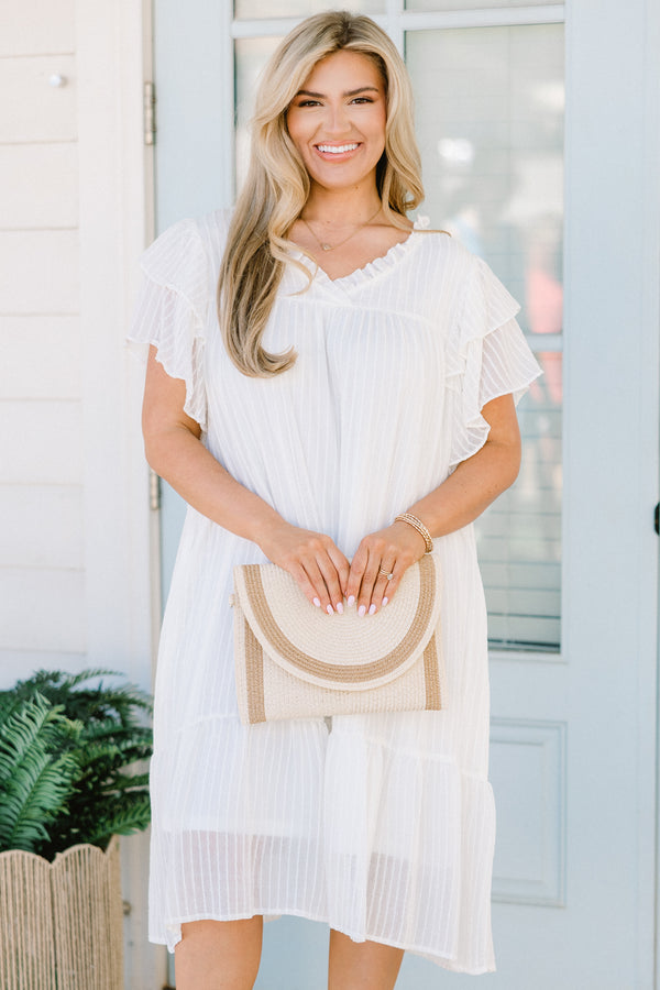 I Just Know Dress, White – Chic Soul