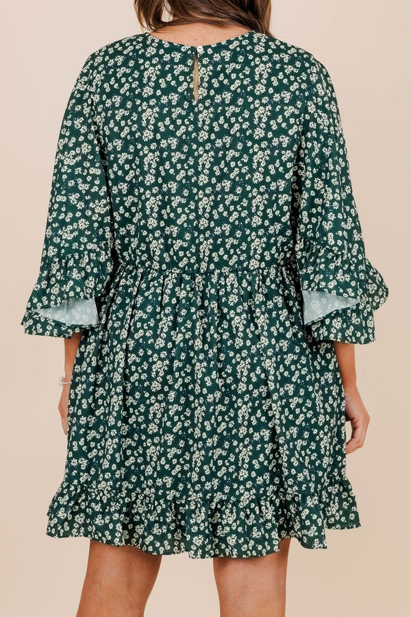 If We Were A Movie Dress, Green