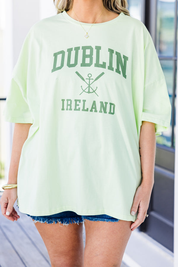 Chic Soul plus size clothing, cream mint Dublin, Ireland graphic tee shirt