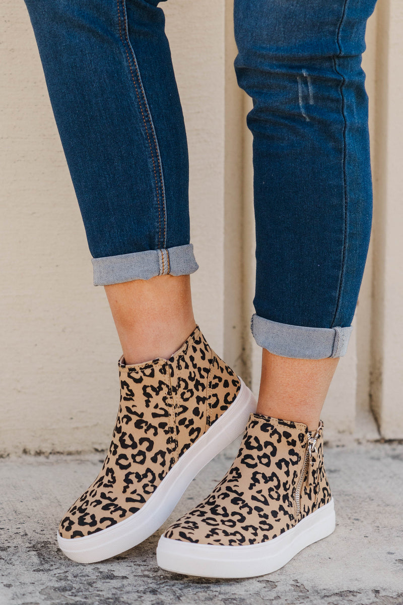 Into The Jungle Sneakers, Leopard – Chic Soul - Main Image