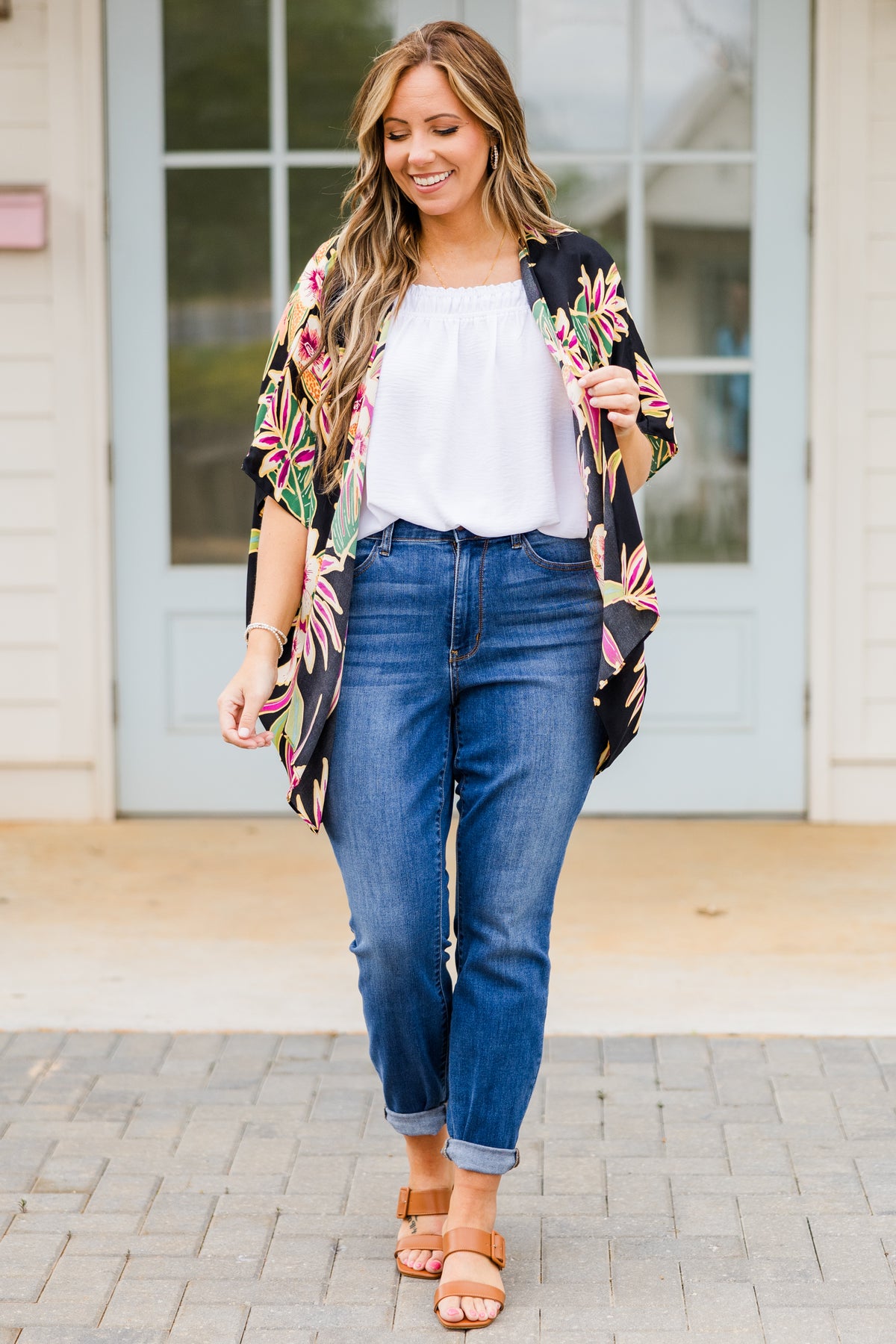 IslandBreezeKimono_BlackFloral