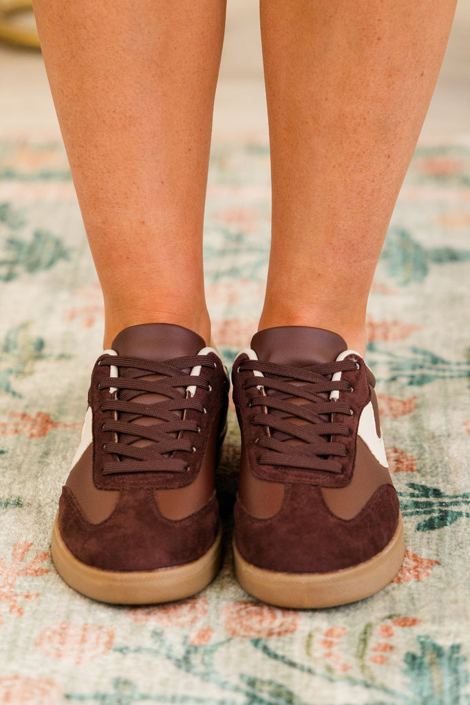 Java Chic Java Nice Day Sneakers, Brown – Chic Soul