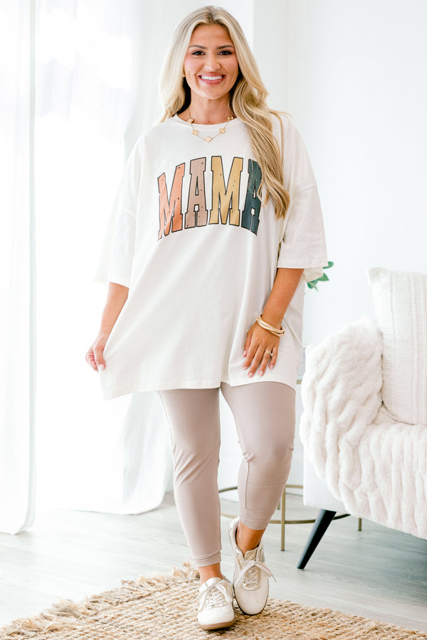 Chic soul plus size clothing, light tan full length active leggings.