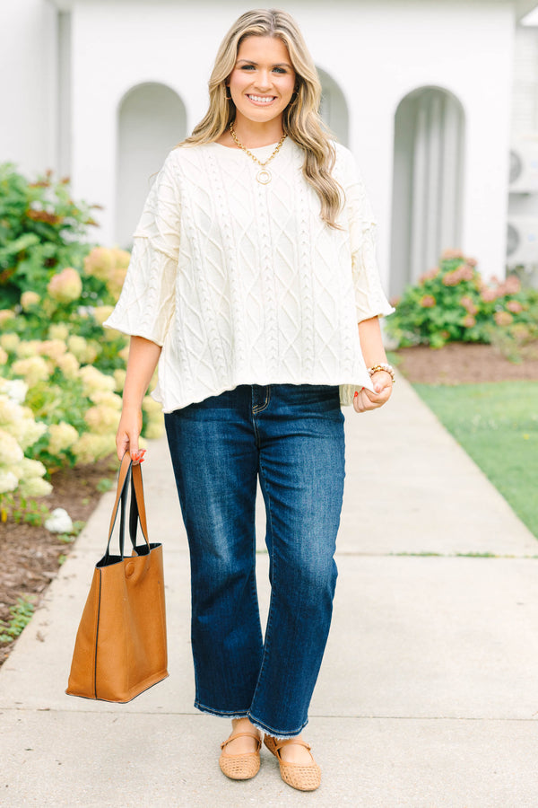Just Like That Sweater, Ivory