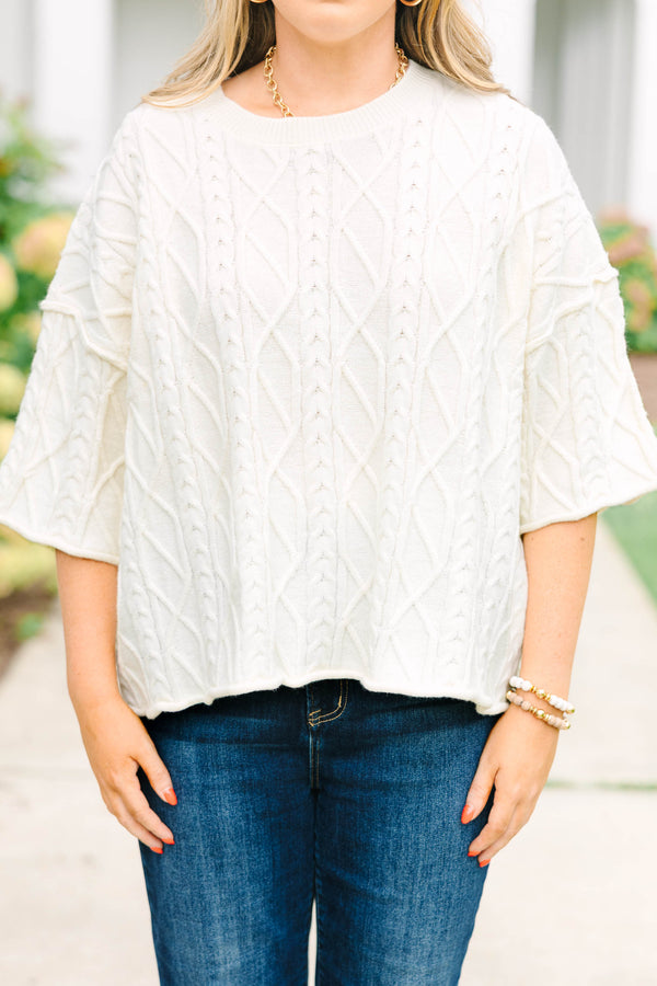 Just Like That Sweater, Ivory