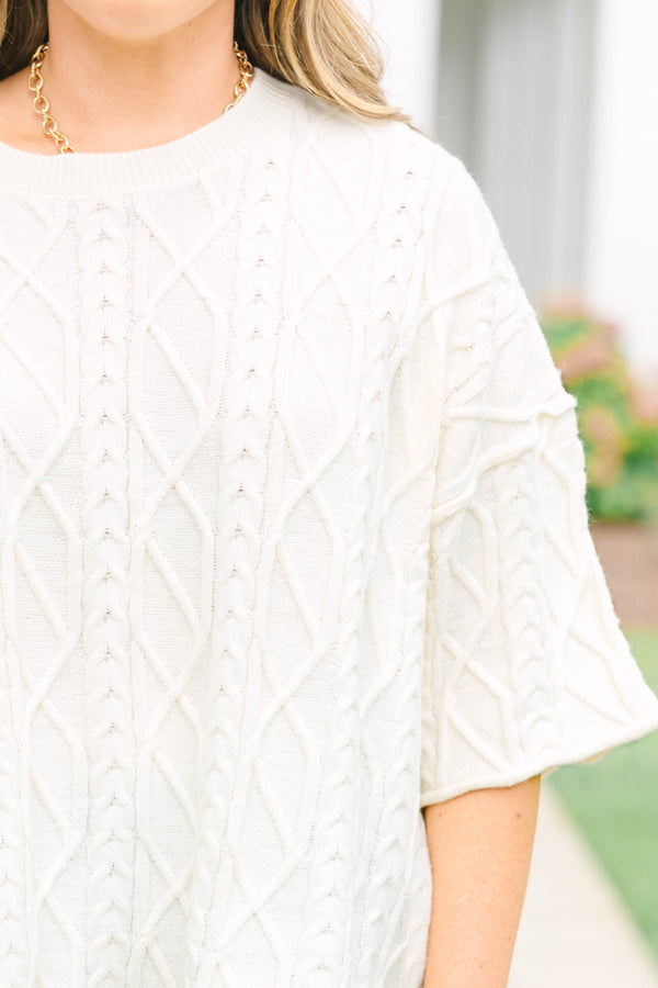 Just Like That Sweater, Ivory
