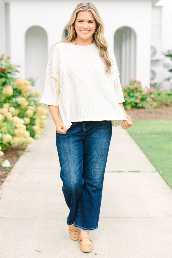 Just Like That Sweater, Ivory