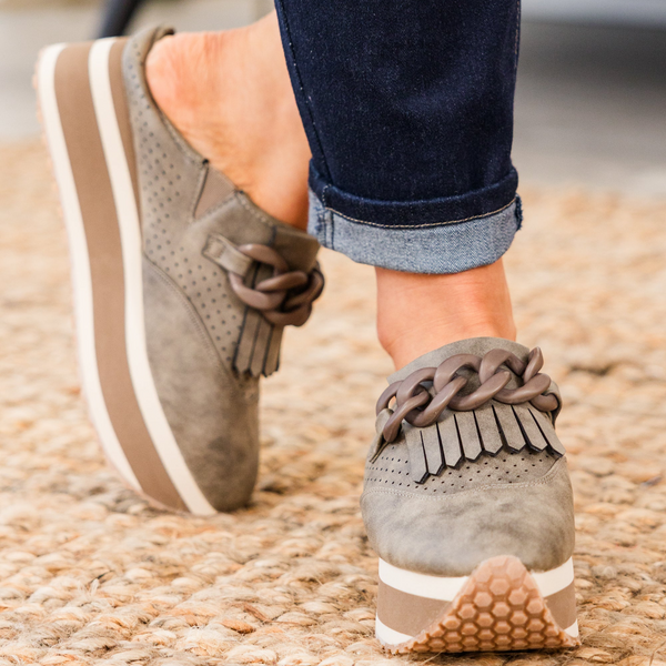 Keep Chasing Platform Pewter Chic Soul