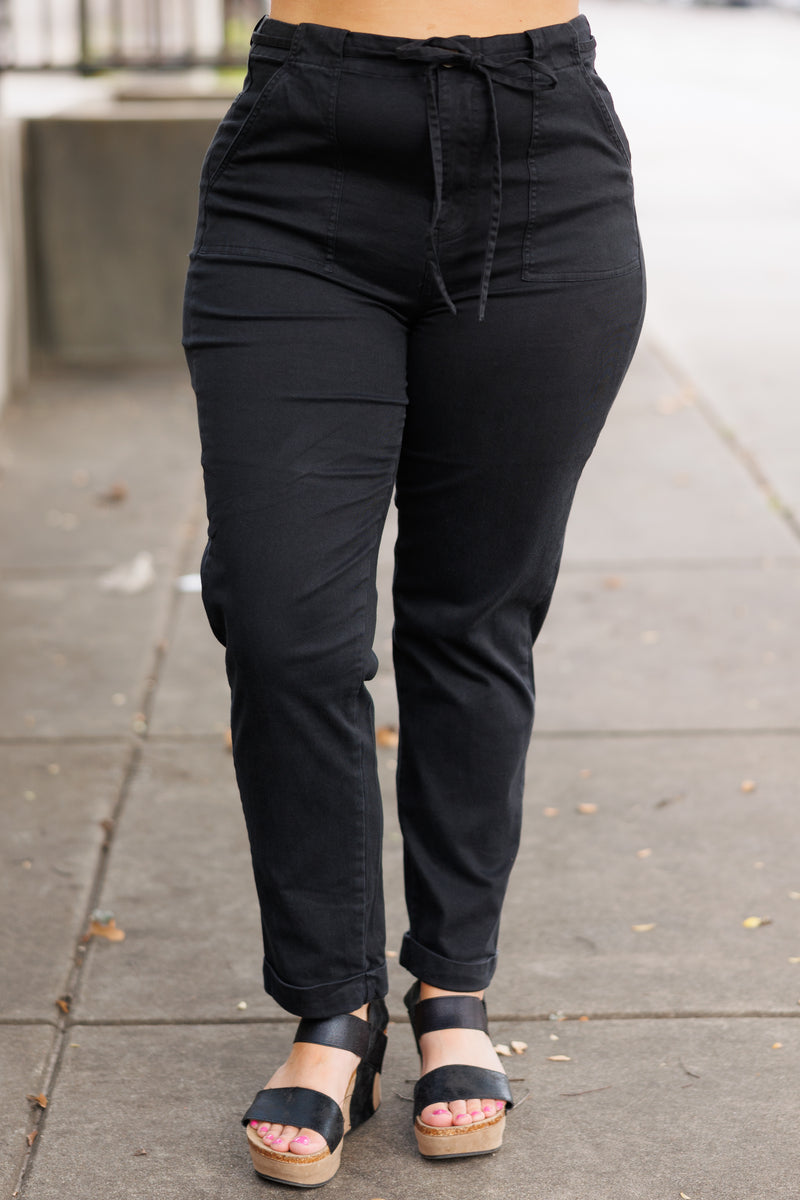Keeping Busy Pants, Black – Chic Soul
