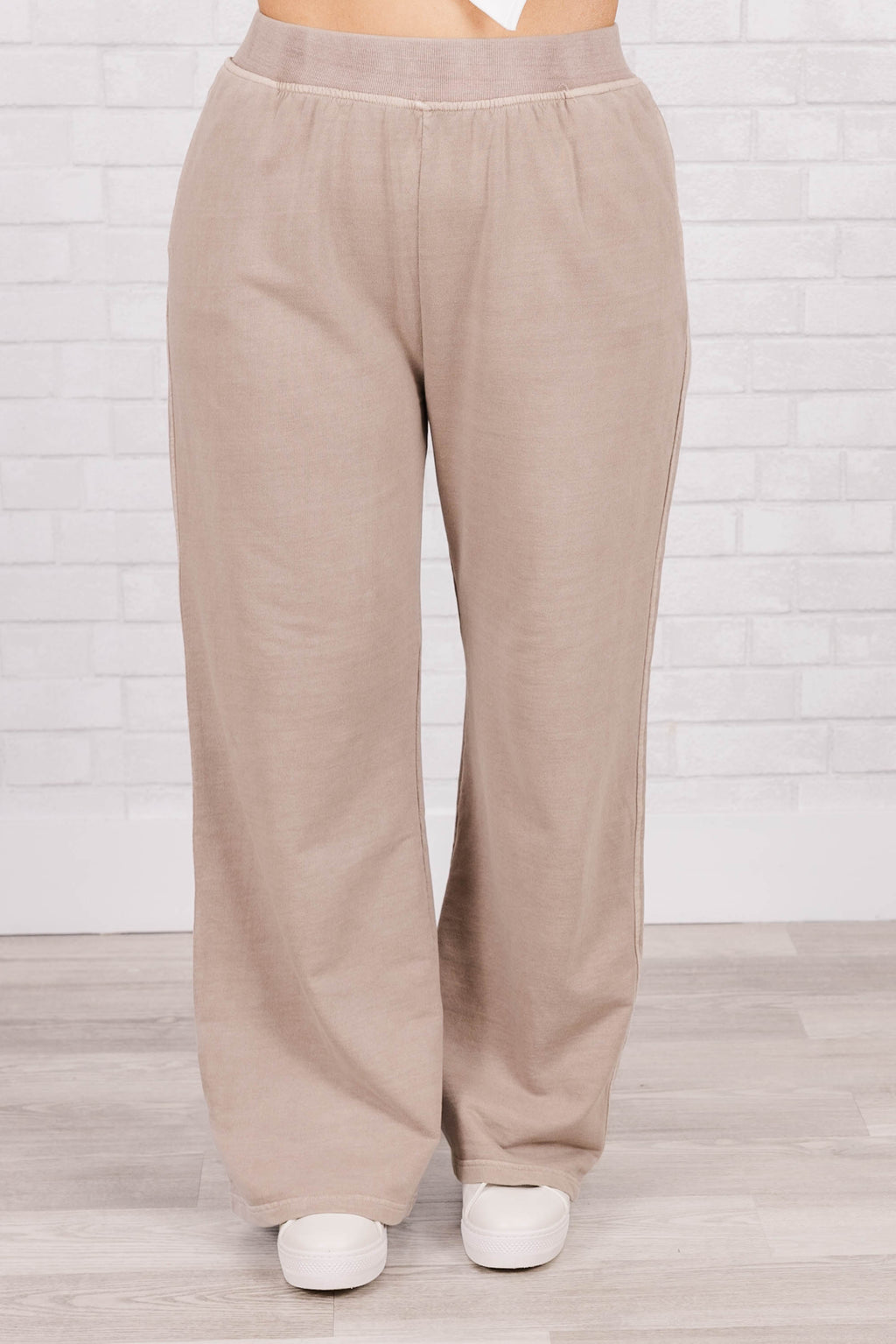 Keeping It Simple Pants, Ash Mocha