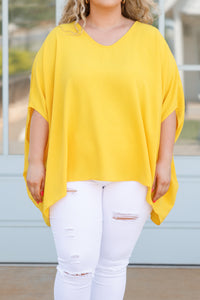 Can You Believe This Top, Yellow – Chic Soul