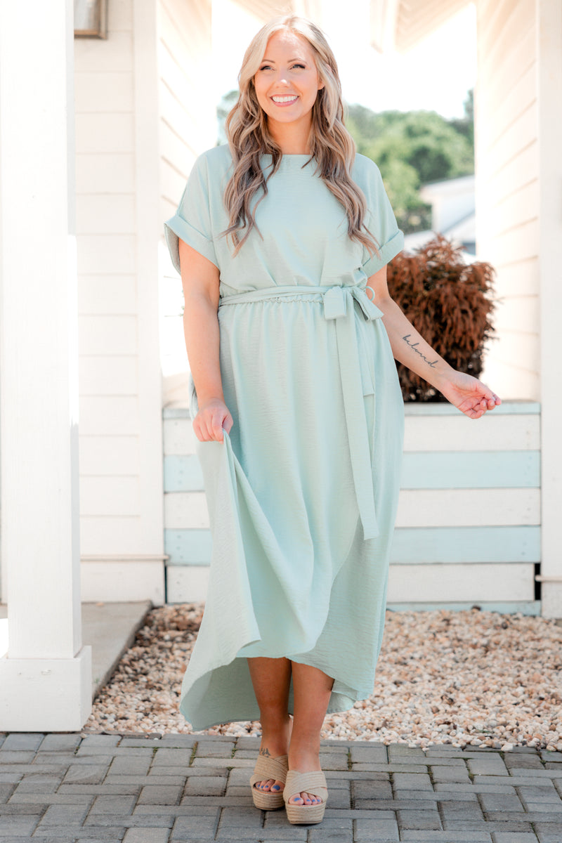 Women's Leave 'Em Stunned Dress, Green