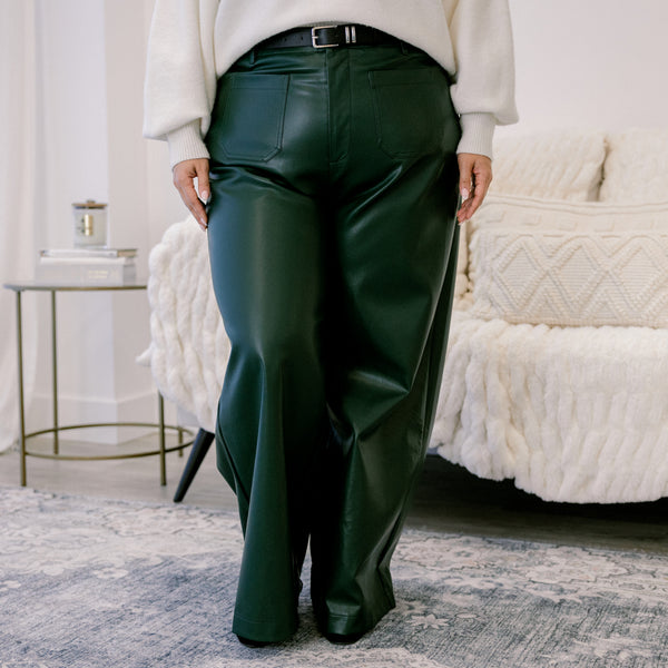 Let It Be Known Pants, Dark Green