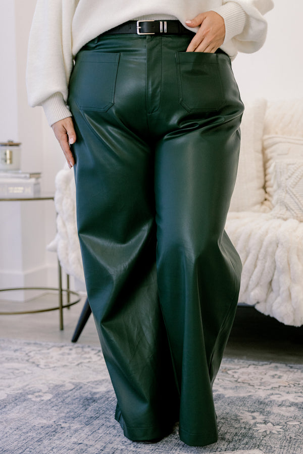 Let It Be Known Pants, Dark Green